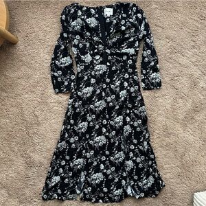 Cotton Candy LA Floral midi dress